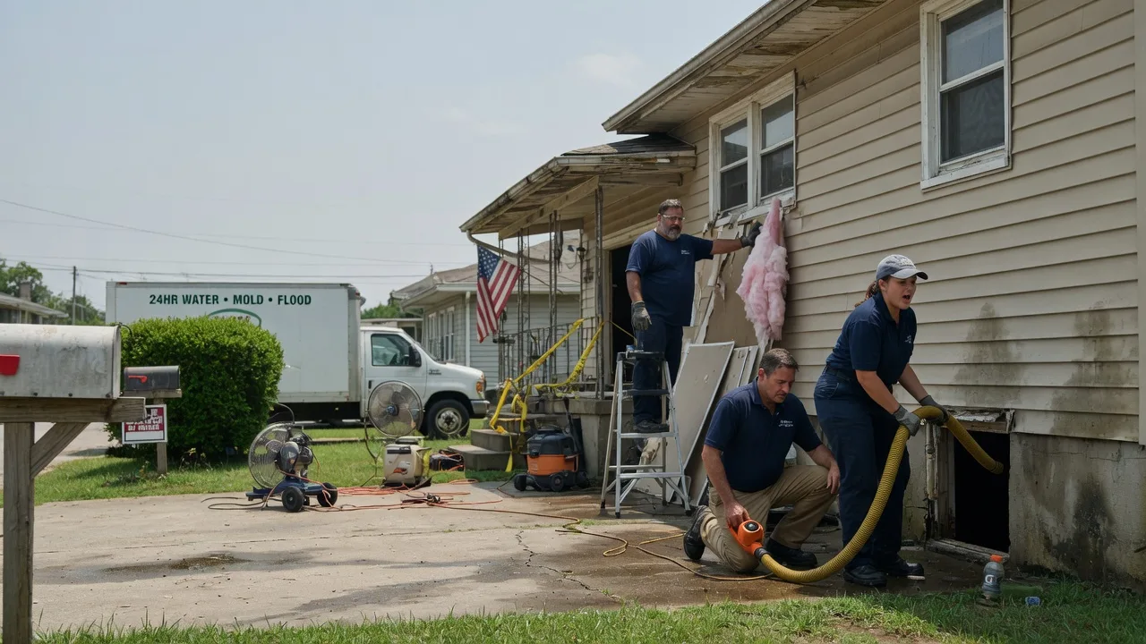 Water Damage Repair in Lynchburg, TN near me